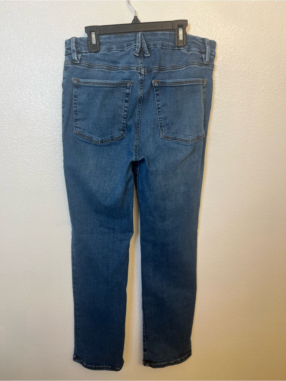 Good American Power Stretch Pull-On Skinny Jeans Large - Picture 3 of 8